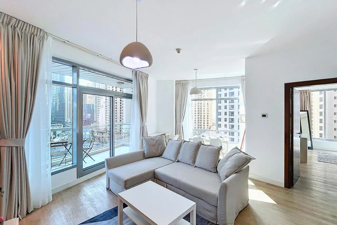 Sanibel Tower - One Bedroom With Marina View Dubai Apartment
